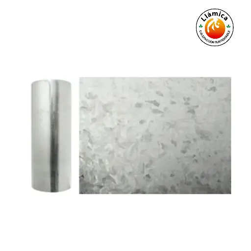 Plancha para fabricar escantillan 6 pulgadas galvanizado