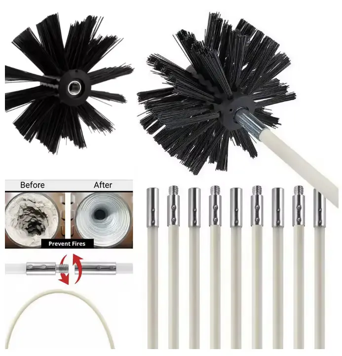 Kit de limpieza para ductos de 80 mm - chascón