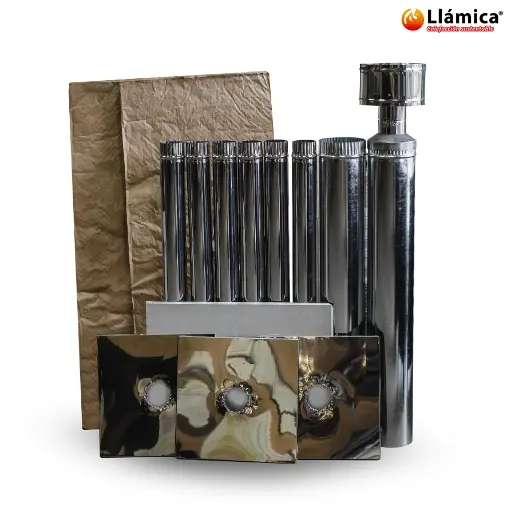 KIT DE HOJALATERIA PARA CASAS DE 2 PISOS
